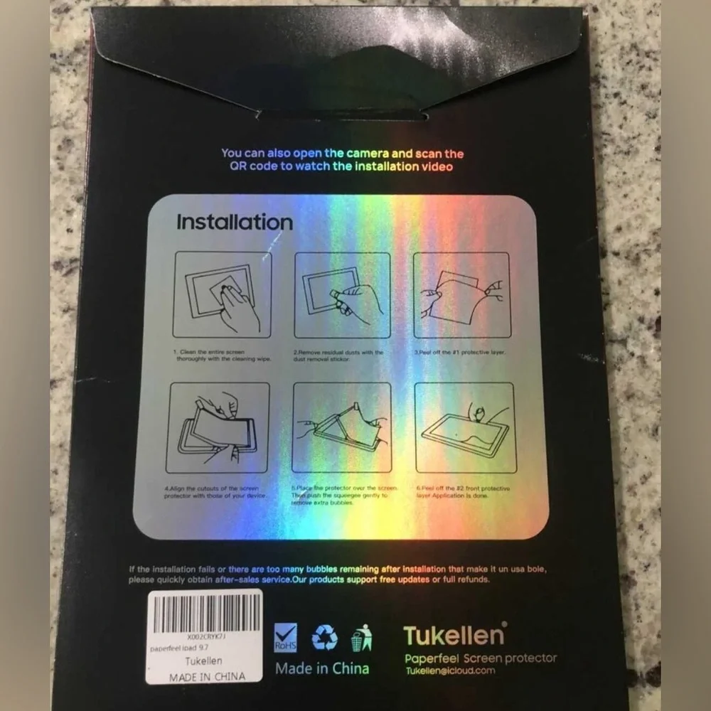 NIP Screen Protector - Glass Into Paper